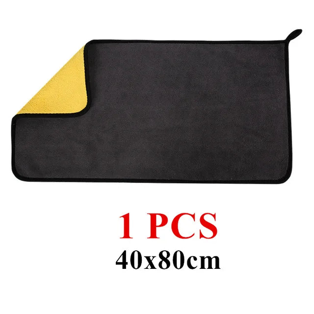 Thick Microfiber Towel Car Cleaning Detailing Cloth