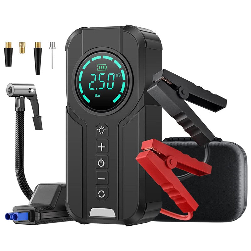 Portable Car Jump Starter Air Pump Power Bank