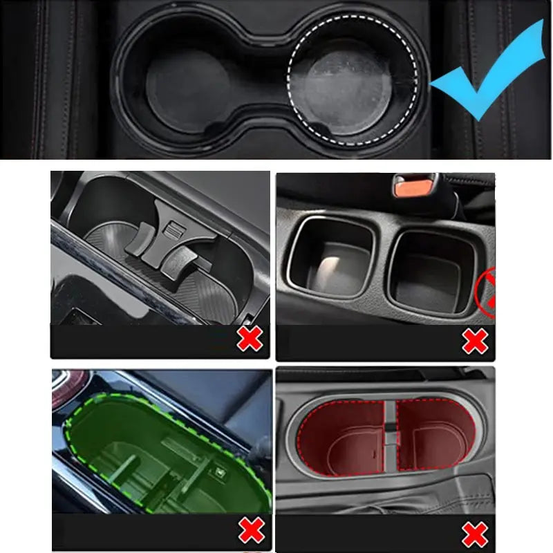 Car Cup Holder Expander Tray