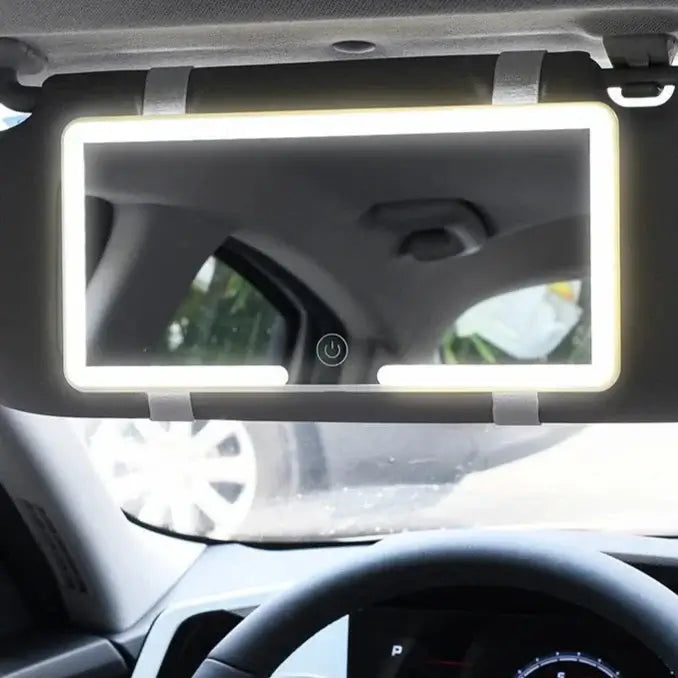 Car LED Makeup Mirror