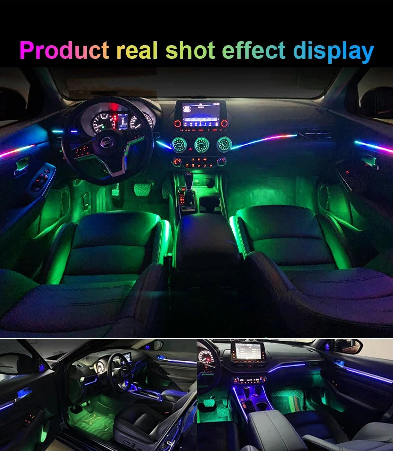 Fiber Strip Light Decoration Atmosphere Lamp CAR