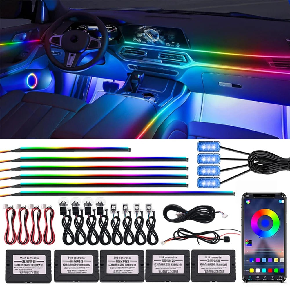 Fiber Strip Light Decoration Atmosphere Lamp CAR